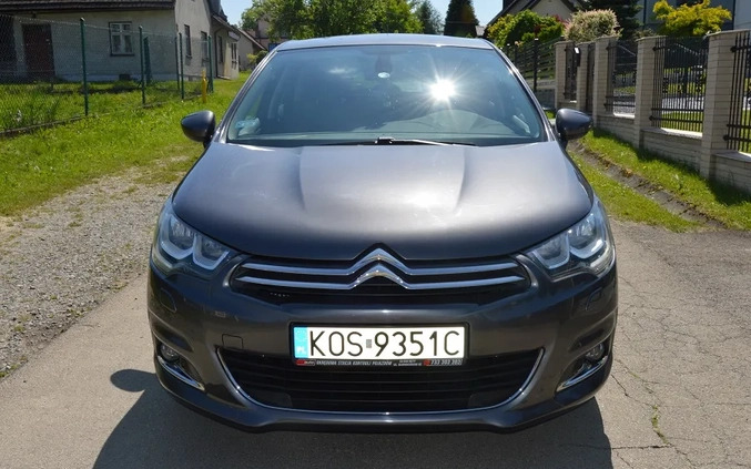 Citroen C4 cena 33900 przebieg: 71000, rok produkcji 2015 z Kęty małe 92